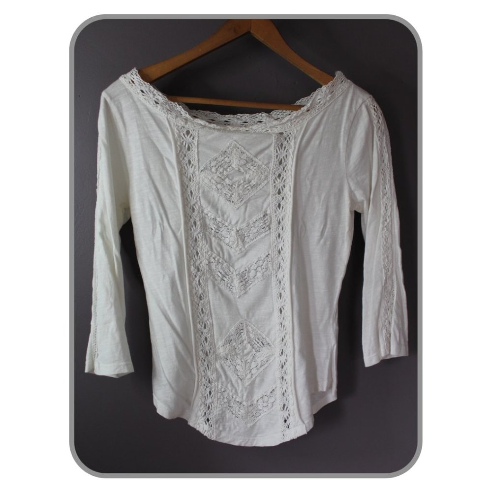 Lace/Crochet Boho Top